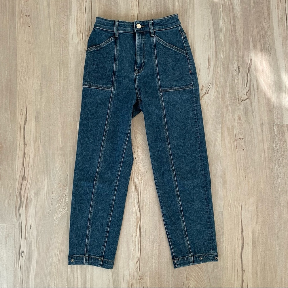 WARP + WEFT Casablanca Peg Leg Utility Jeans